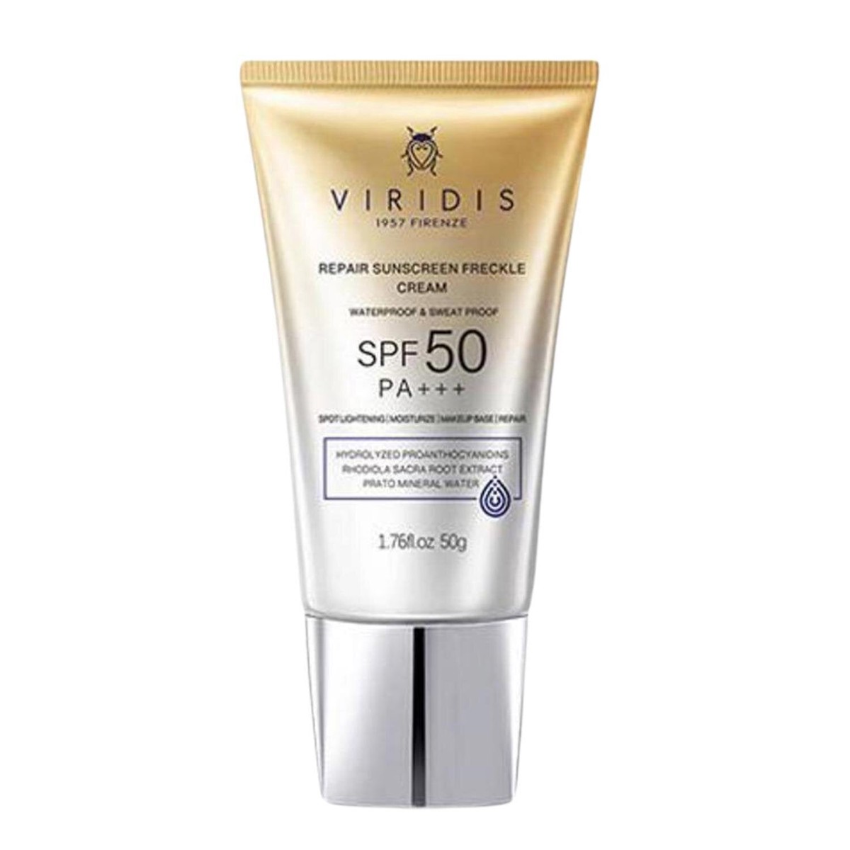 VIRIDIS VIRIDIS REPAIR SUNSCREEN FRECKLE CREAM 50g