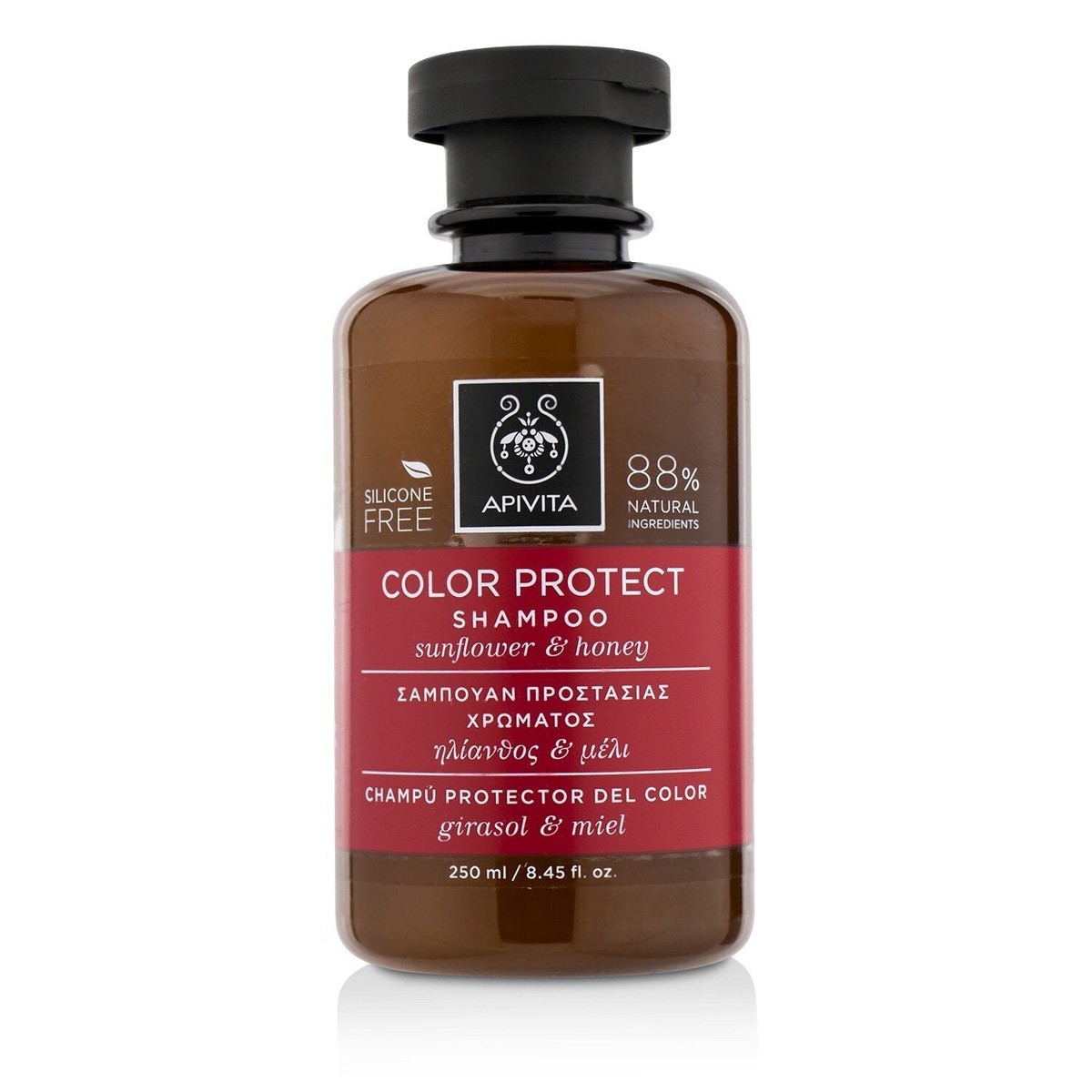 Apivita Color Protect Shampoo with Sunflower Honey (For Colored Hair) 250ml845oz