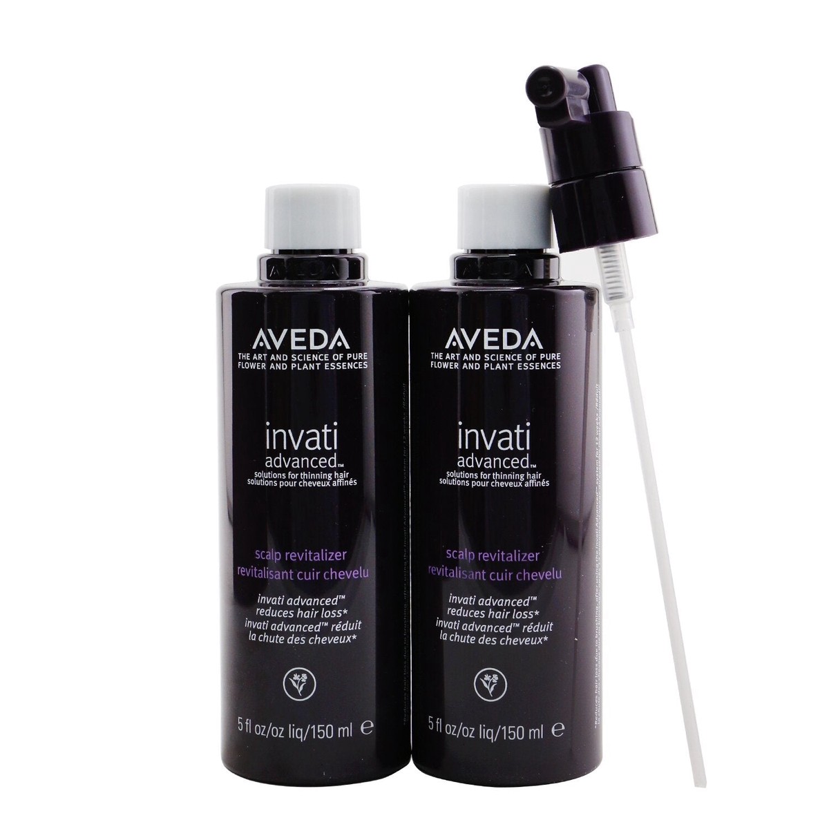 Aveda Invati Advanced Scalp Revitalizer - Solutions For Thinning Hair (2 Refills Pump) 2x150ml