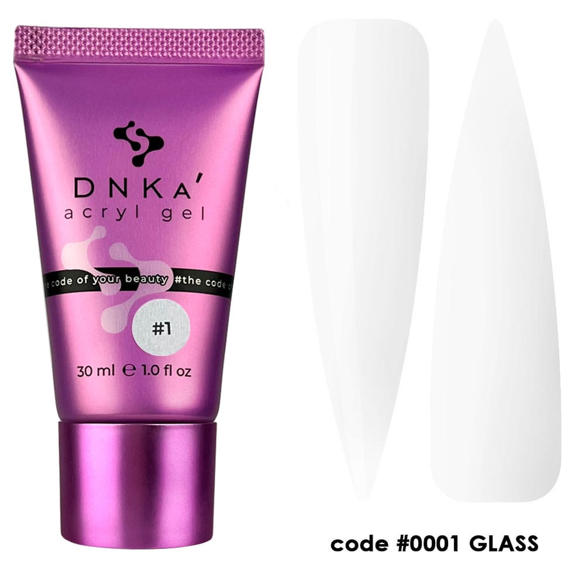 0001 Glass DNKa Acrylic Gel (tube)