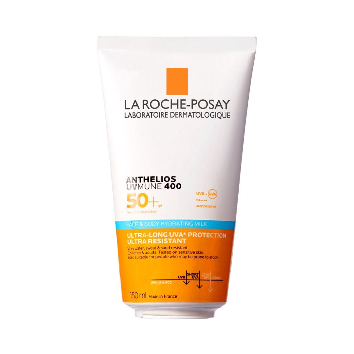La Roche-Posay Anthelios UVMune 400 Face Body Hydrating Milk SPF50