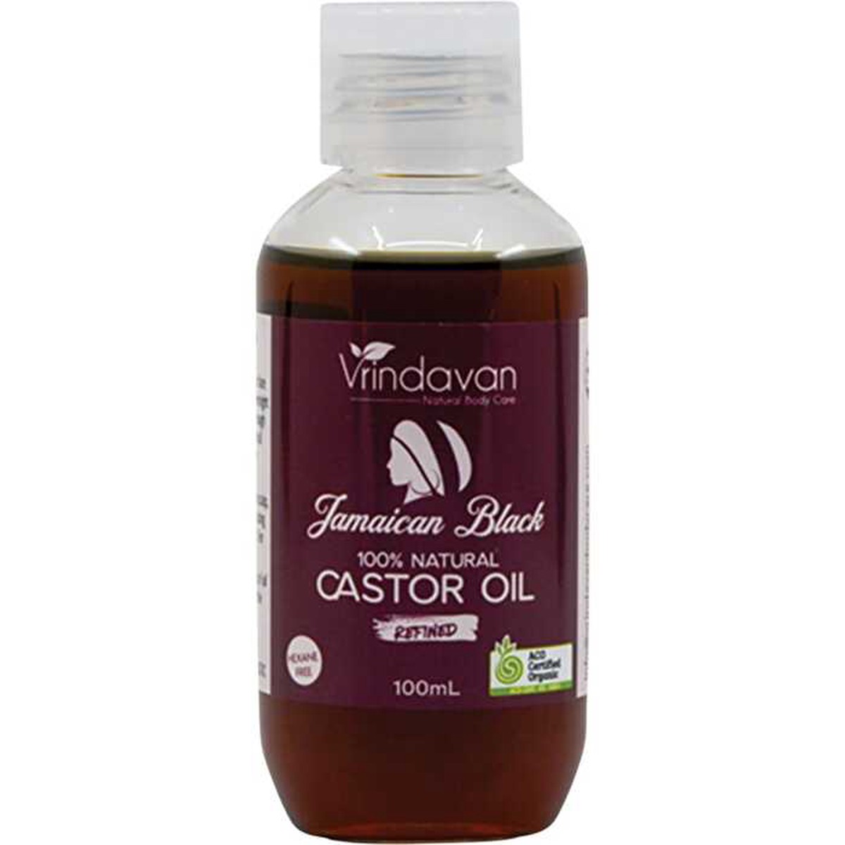 Vrindavan Jamaican Black Castor Oil Refined 100ml