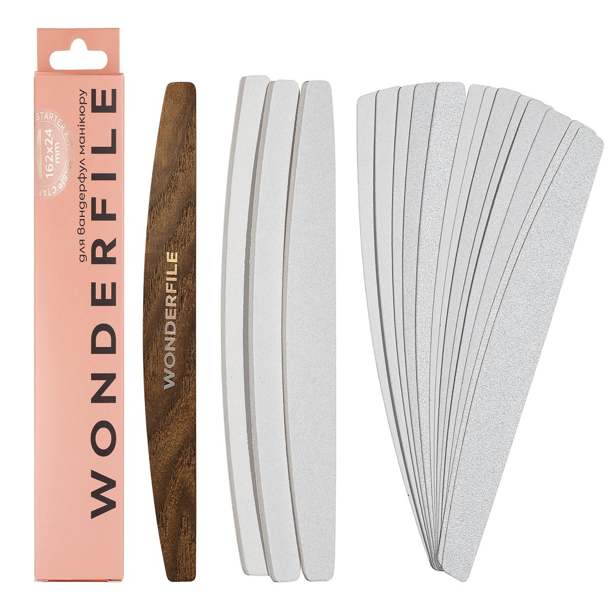 Wonderfile starter kit with 162x24 wooden base