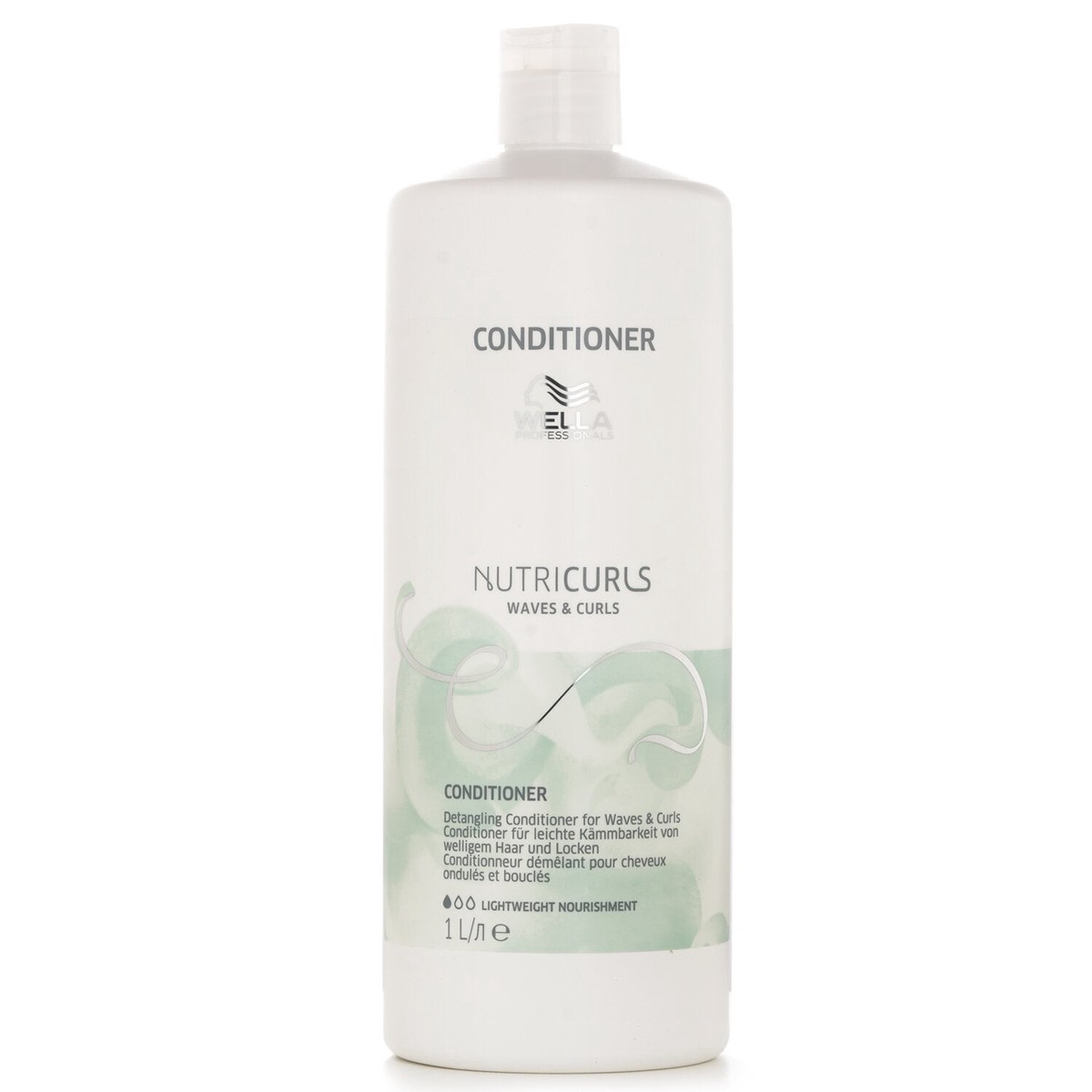 Wella Nutricurls Waves Curls Detangling Conditioner 1000ml