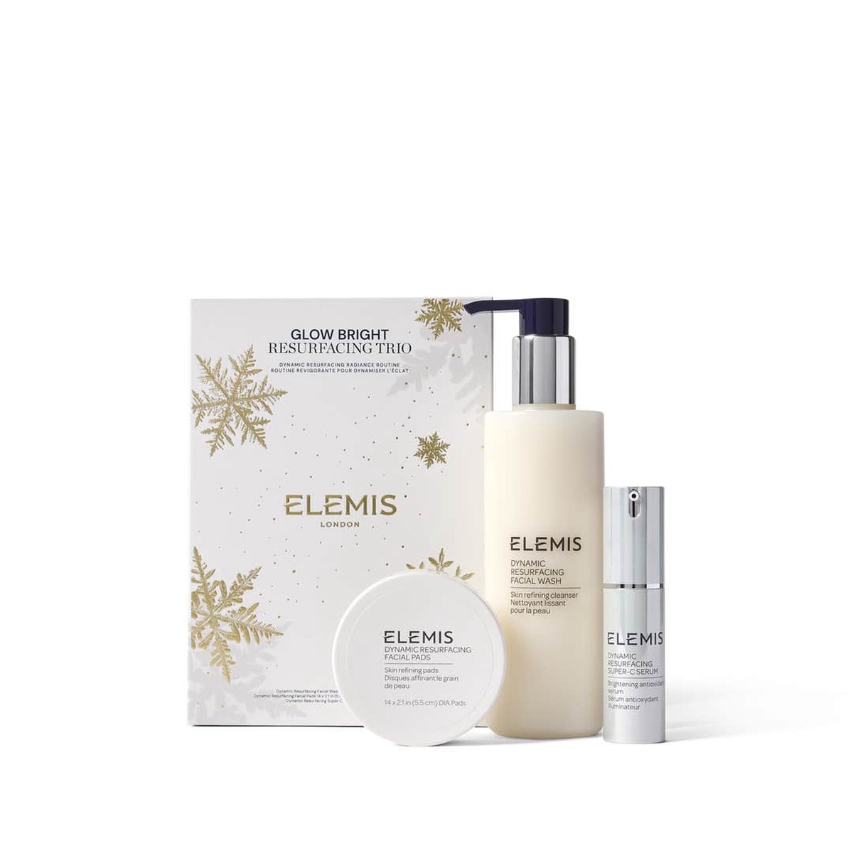 Elemis Glow Bright Resurfacing Trio (Worth 116)
