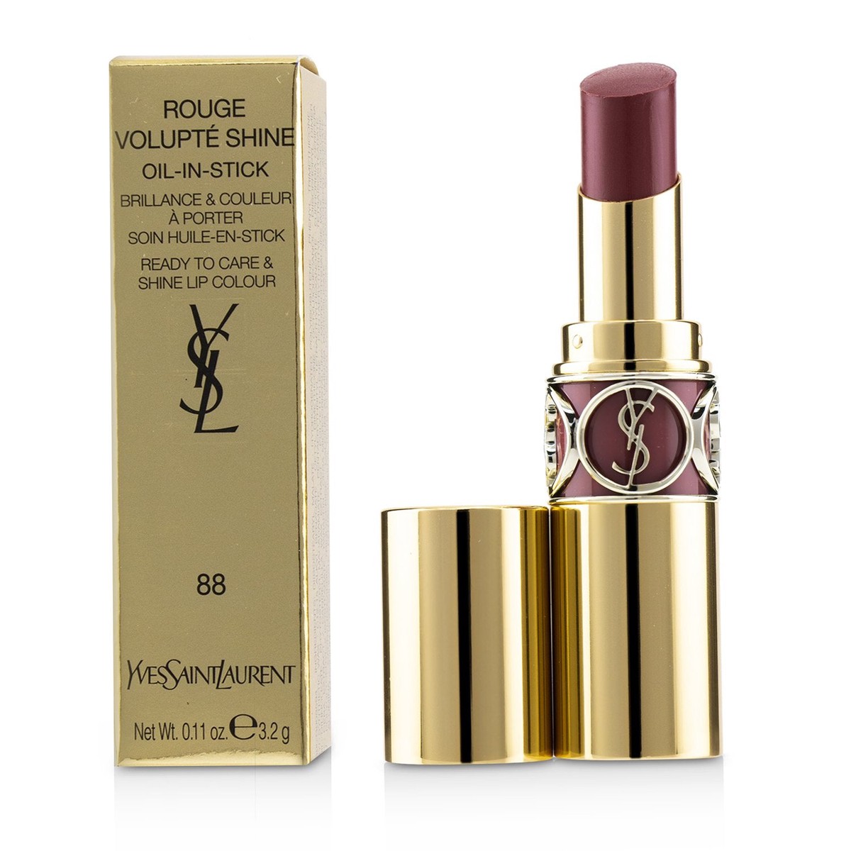 Yves Saint Laurent Rouge Volupte Shine - 88 Rose Nu 32g011oz