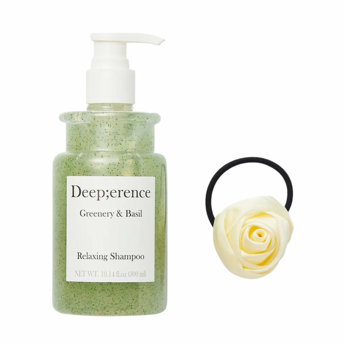 Deeperence Relaxing Perfume Shampoo 300ml Greenery Basil Special Set