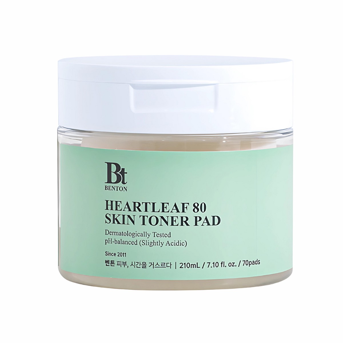 BENTON Heartleaf 80 Skin Toner Pad 210ml 70pads