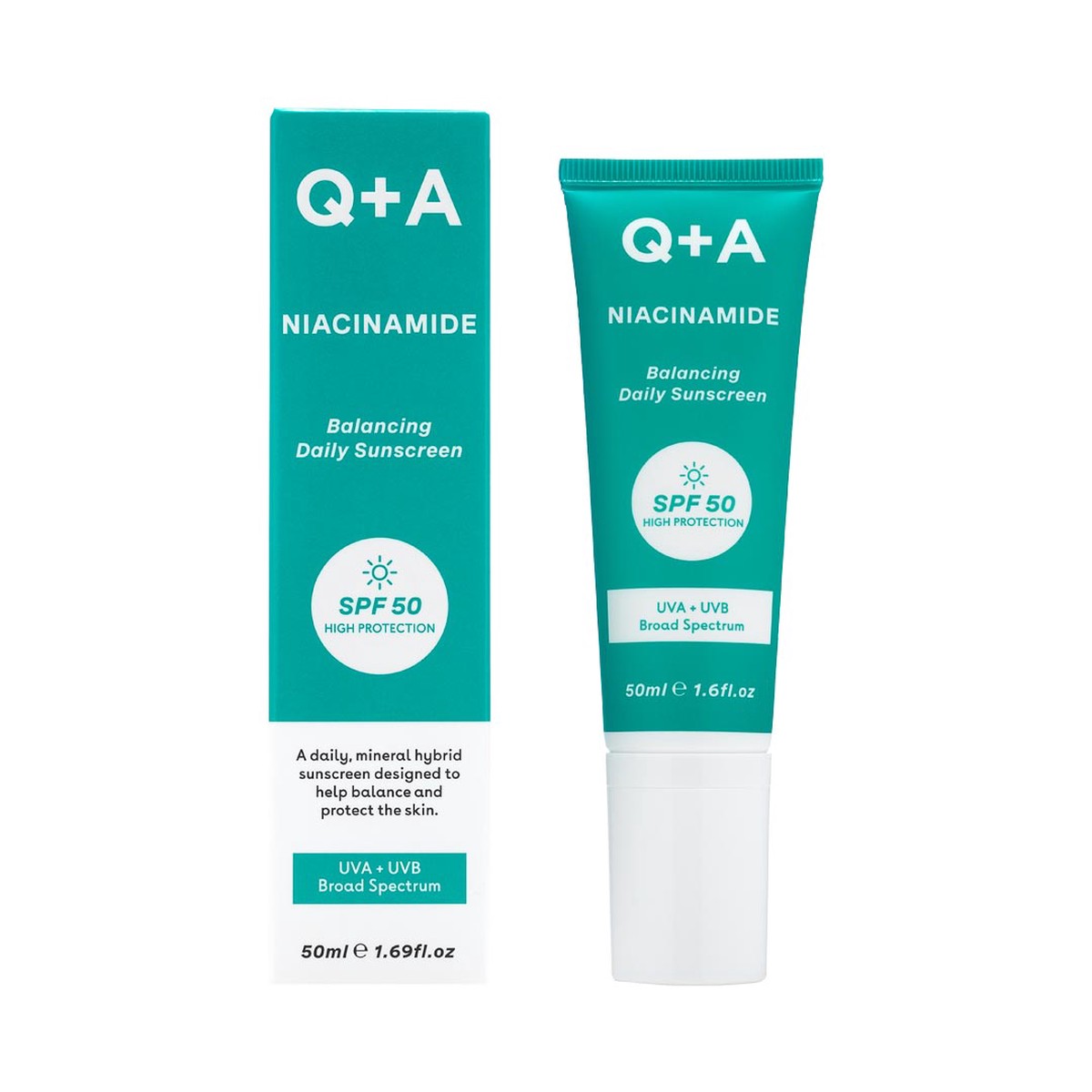 Gift QA Niacinamide SPF50 Balancing Facial Sunscreen