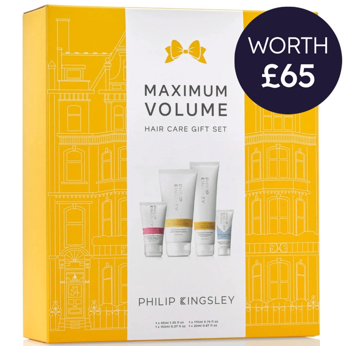 Philip Kingsley Maximum Volume Hair Care Gift Set (Worth 65)