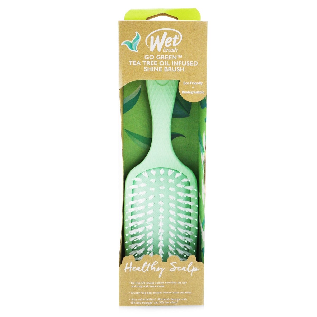 Wet Brush Go Green Oil Infused Shine Enhancer - Tea Tree Oil 1pc