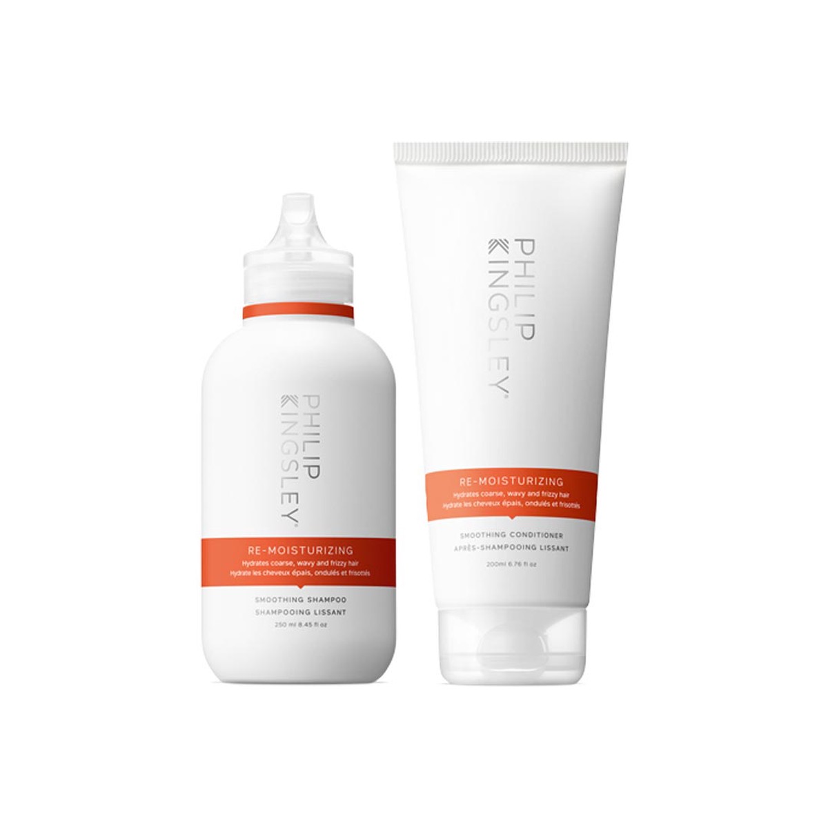 Philip Kingsley Re-Moisturizing Shampoo 250ml Conditioner 200ml Duo