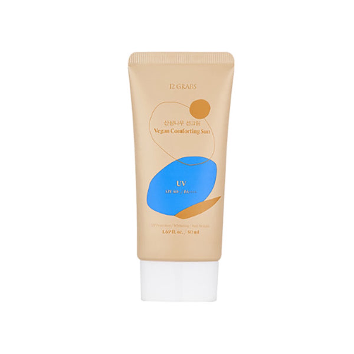 12GRABS Vegan Comforting Sun SPF 50 PA 50ml