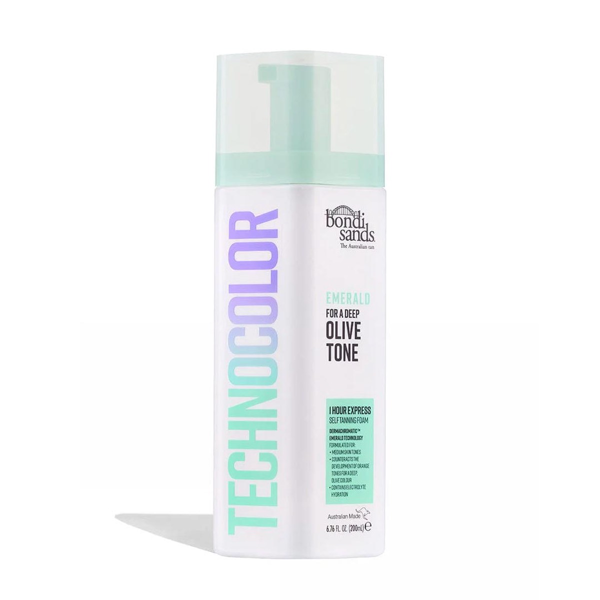 Bondi Sands Technocolor Emerald 1 Hour Express Self Tanning Foam