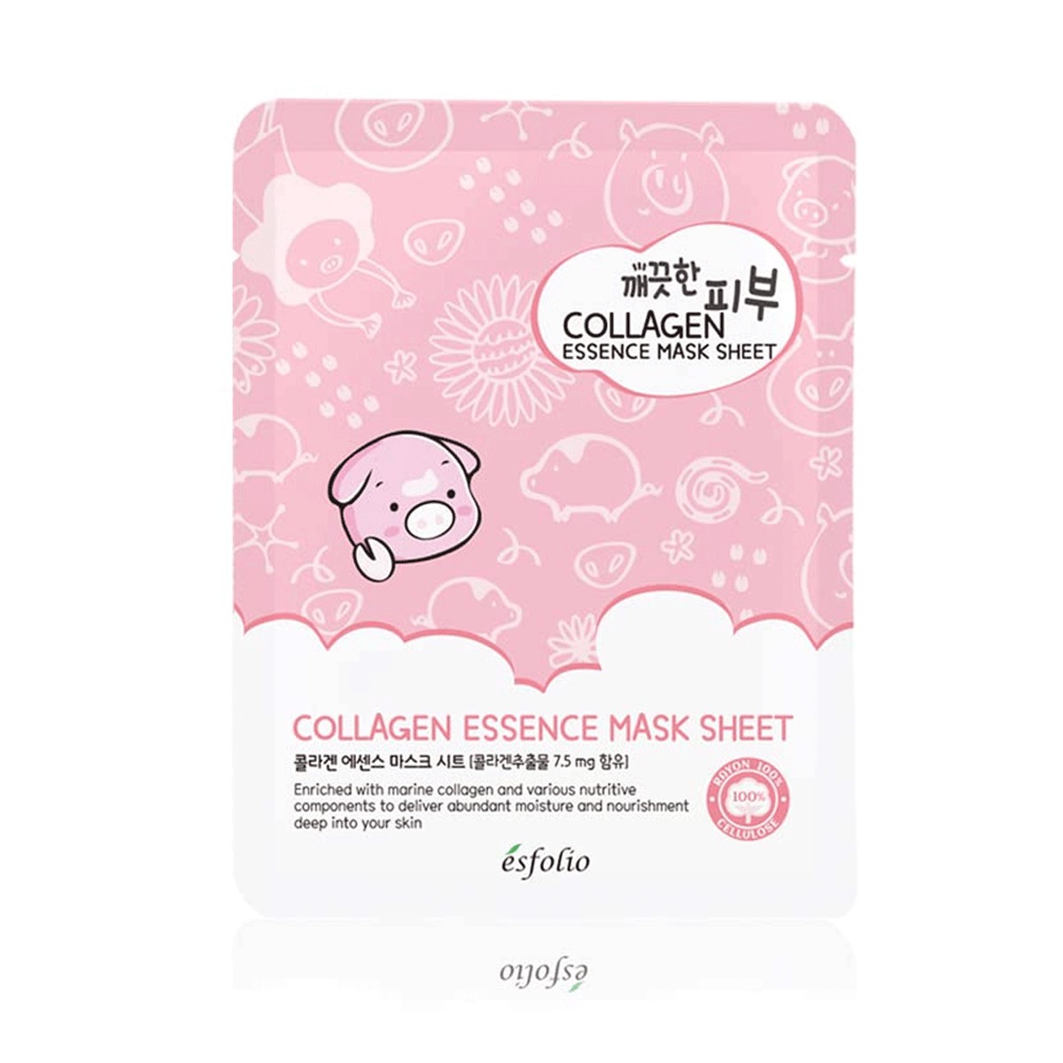 esfolio Pure Skin Collagen Essence Mask Sheet 25ml 10ea