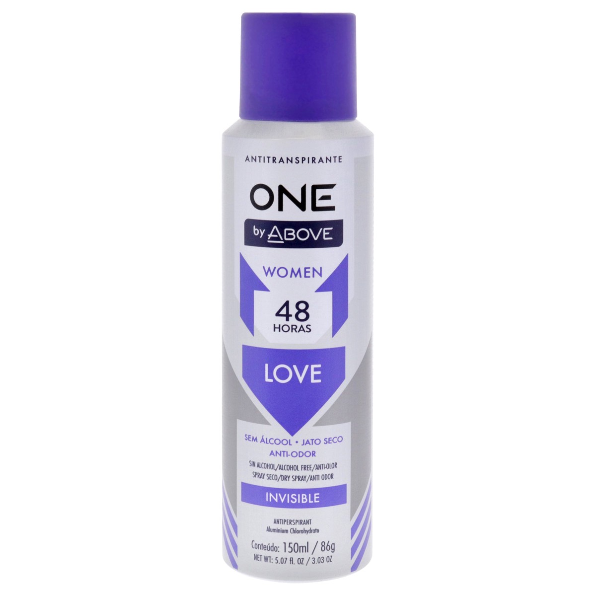 Above 48 Hours One Antiperspirant Deodorant - Love by Above for Women - 303 oz Deodorant Spray