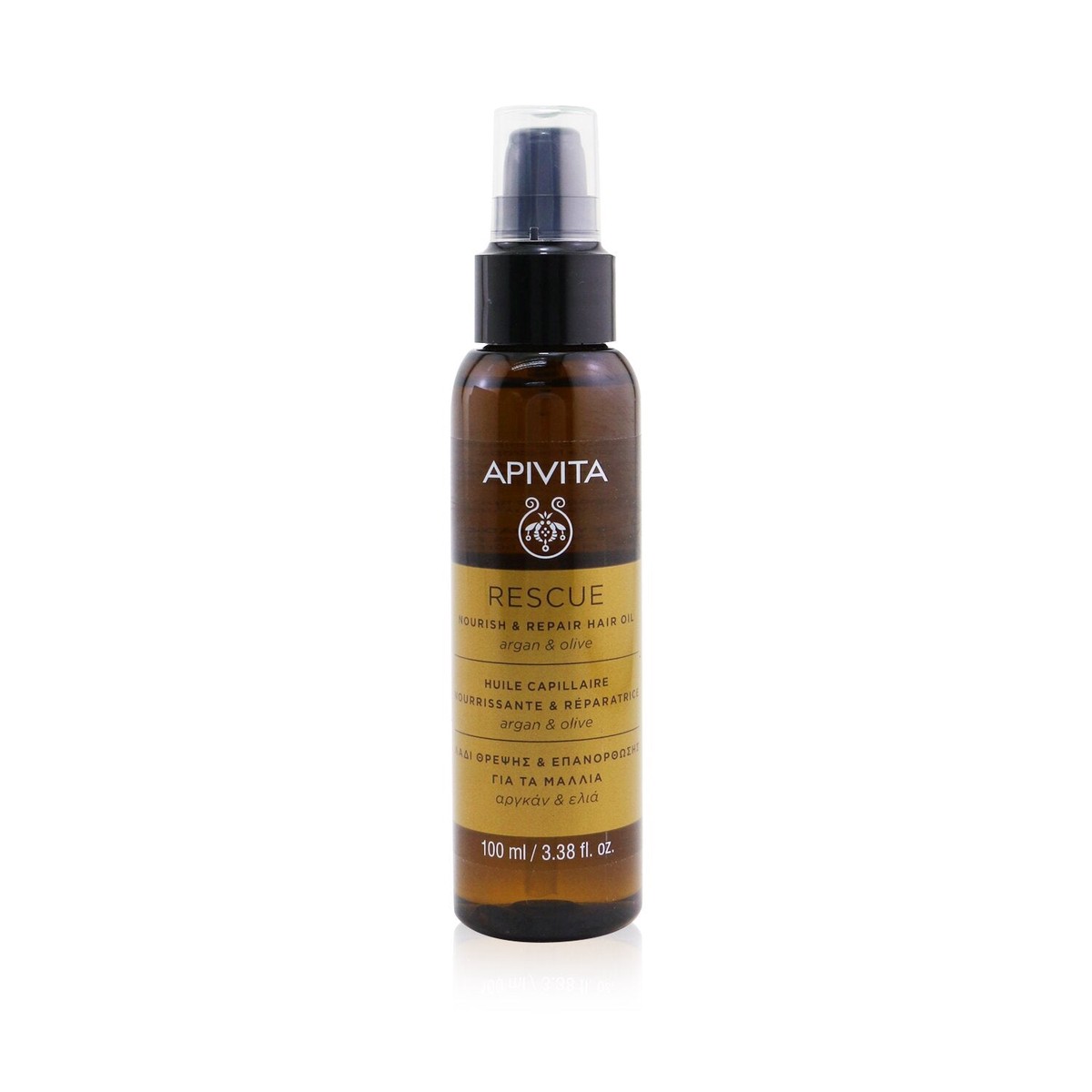 Apivita Rescue Nourish Repair Hair Oil (Argan Olive) 100ml338oz