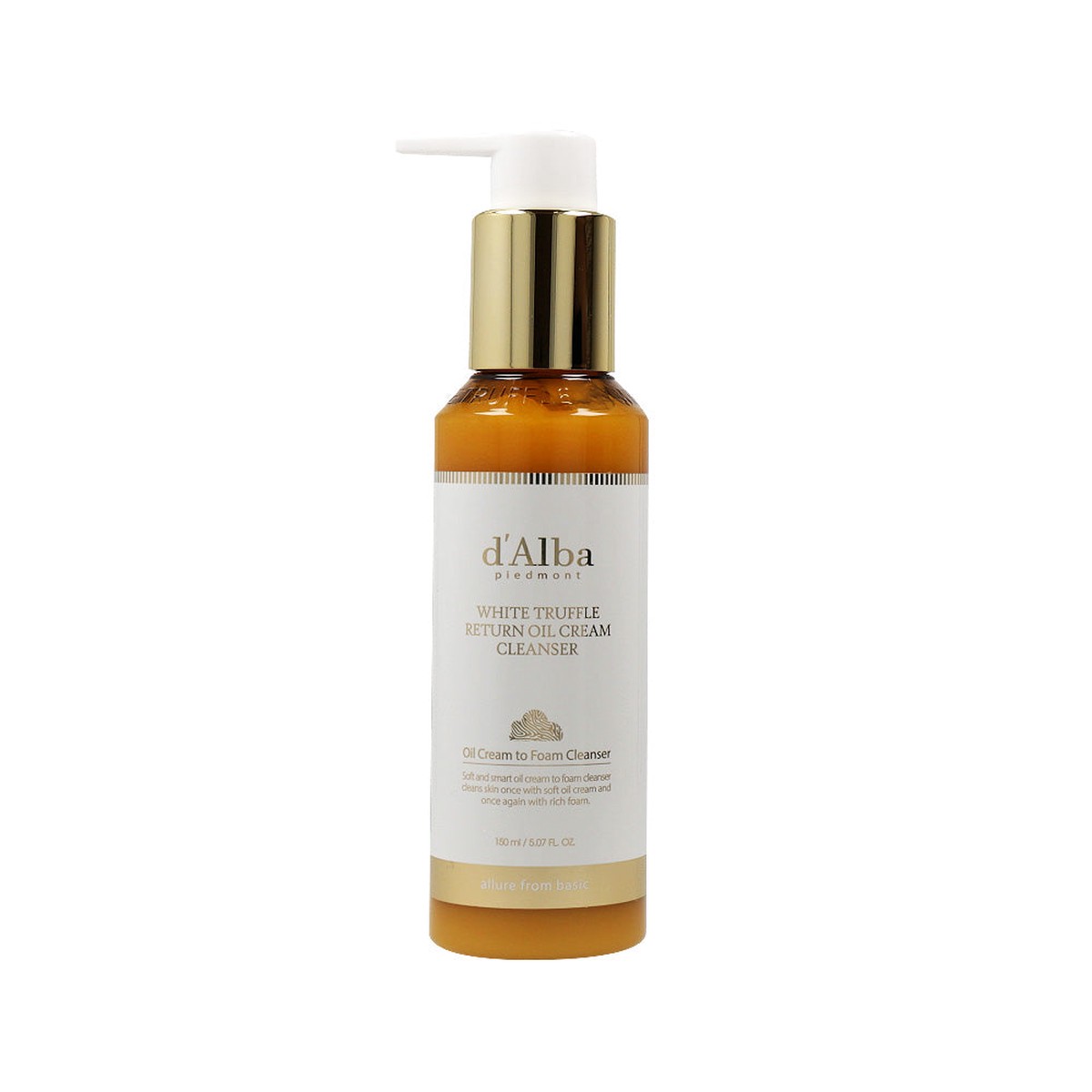 dAlba White Truffle Return Oil Cream Cleanser 150ml