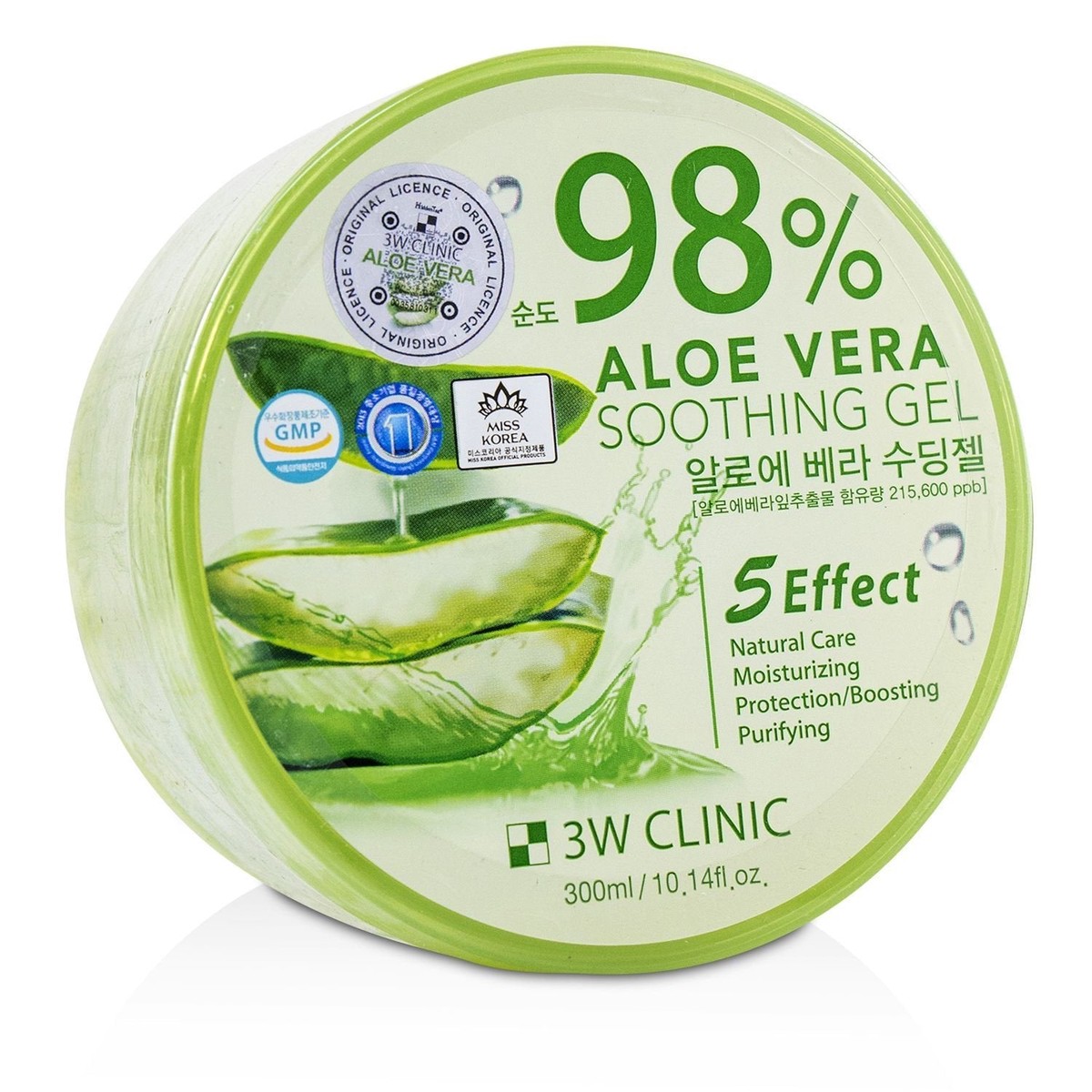 3W Clinic 98 Aloe Vera Soothing Gel 300ml1014oz