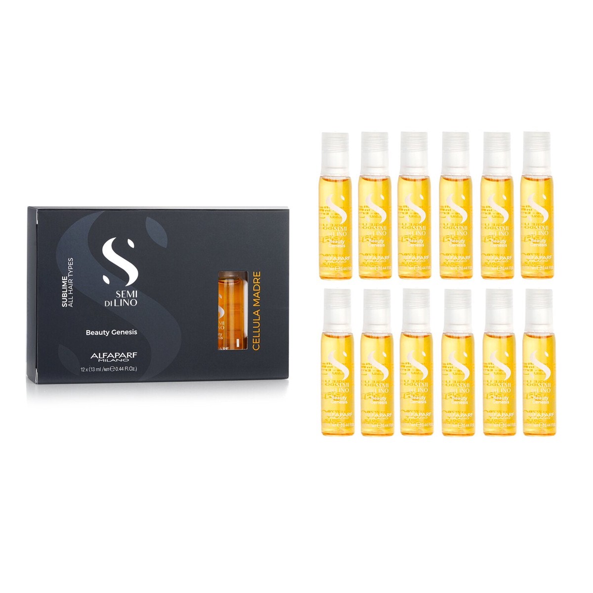 AlfaParf Semi Di Lino Sublime Beauty Genesis (All Hair Types) (Unboxed) 12x13ml044oz