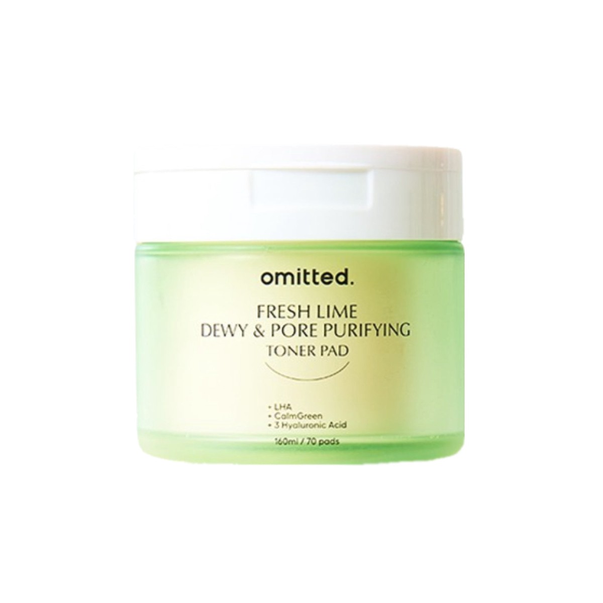 omitted Fresh Lime Dewy Pore Purifying Toner Pad 160ml (70pads)