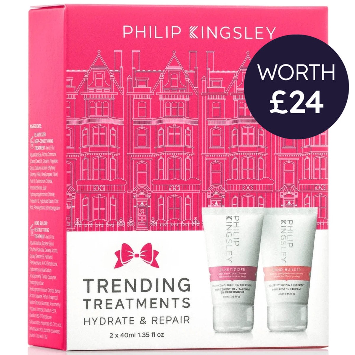 Philip Kingsley Trending Treatments Hydrate and Repair Stocking Filler (Worth 24)