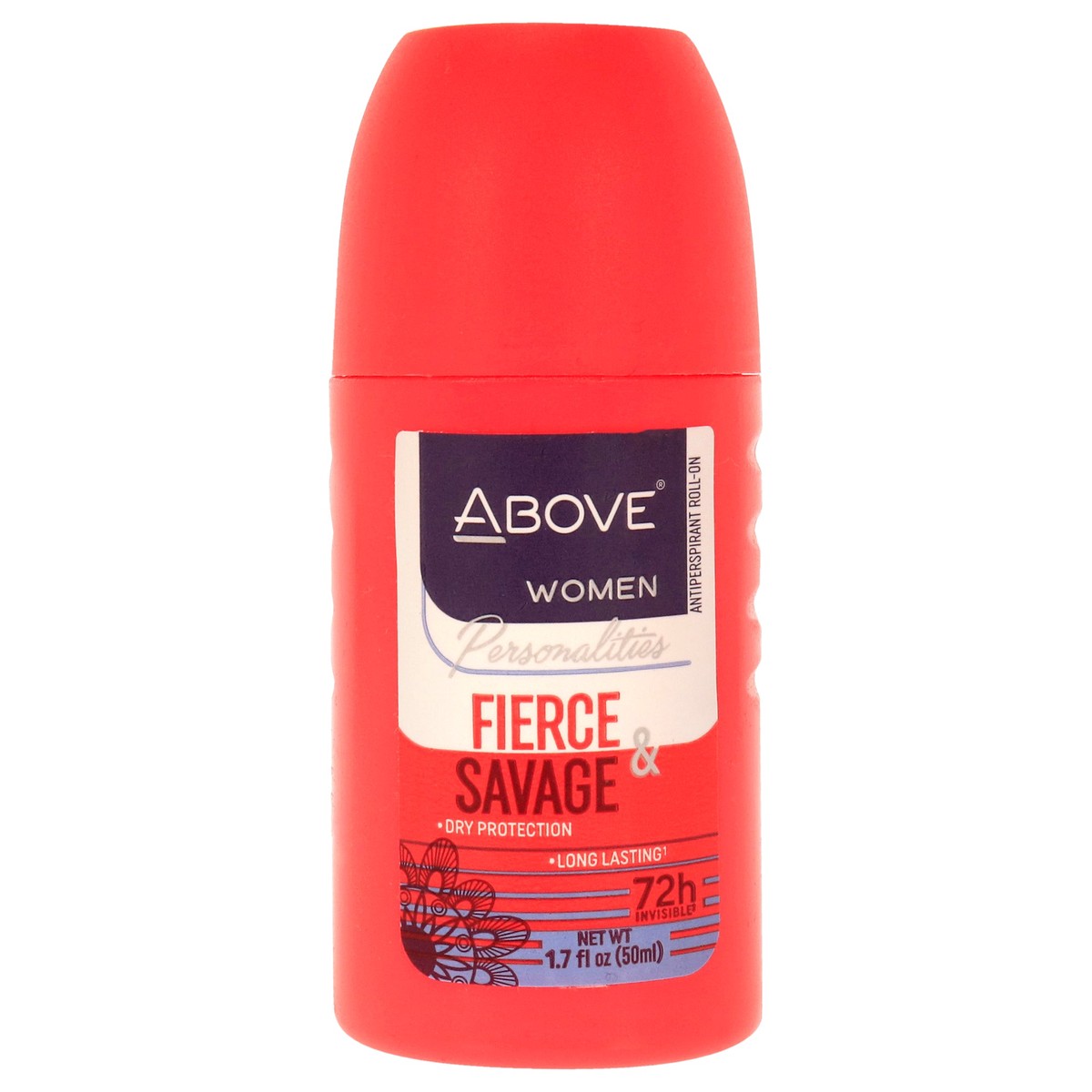 Above 72 Hours Personalities Antiperspirant Deodorant - Fierce and Savage by Above for Women - 17 oz Deodorant Roll-On