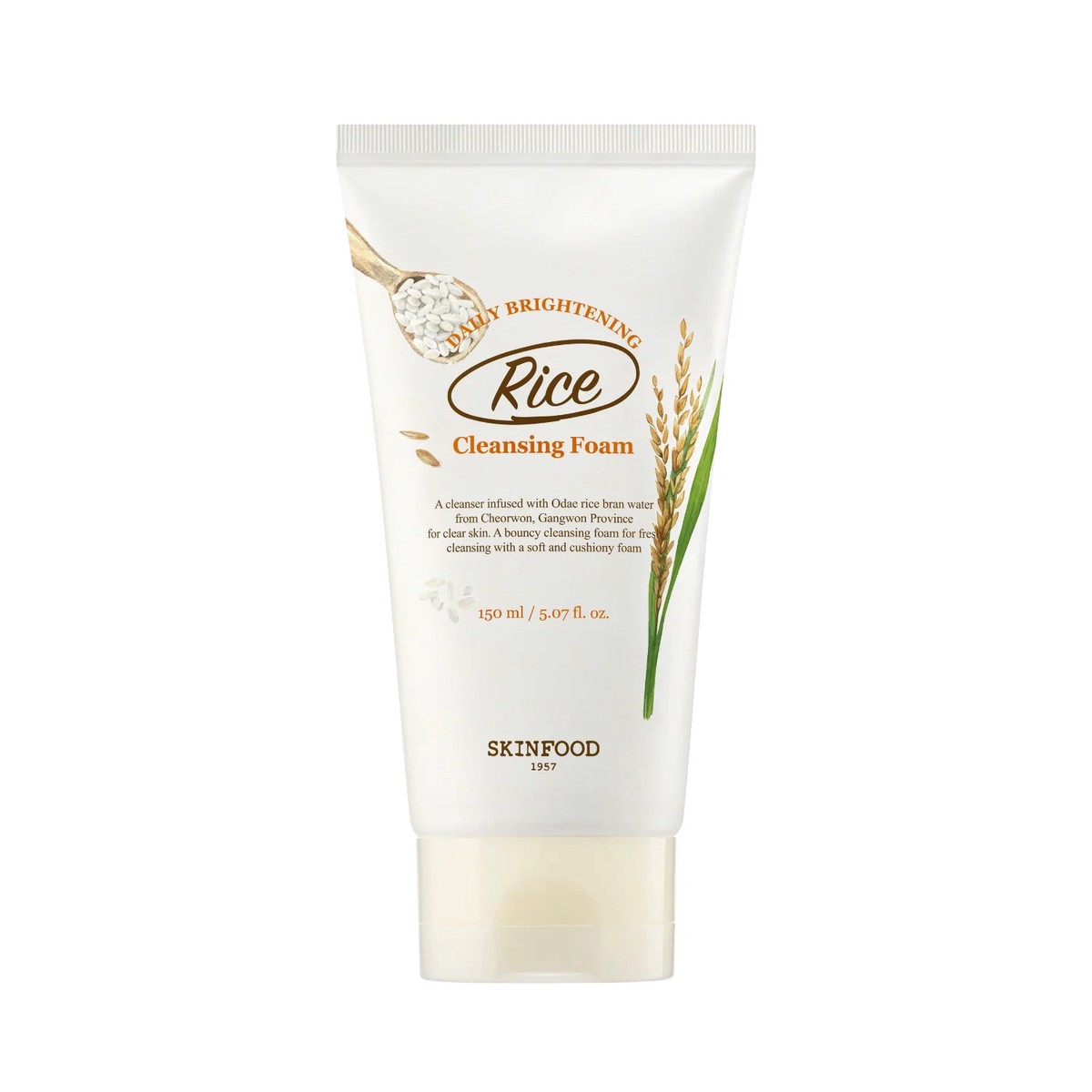 SKINFOOD Rice Daily Brightening Cleansing Foam 150ml