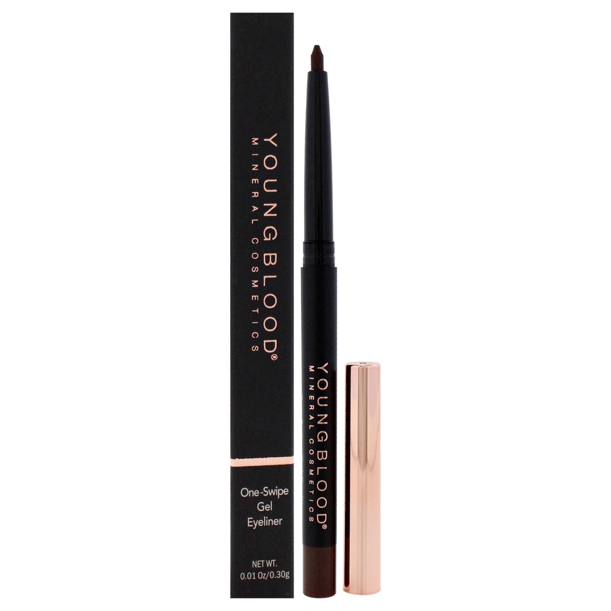 Youngblood One-Swipe Gel Eyeliner - Espresso by Youngblood for Women - 001 oz Eyeliner