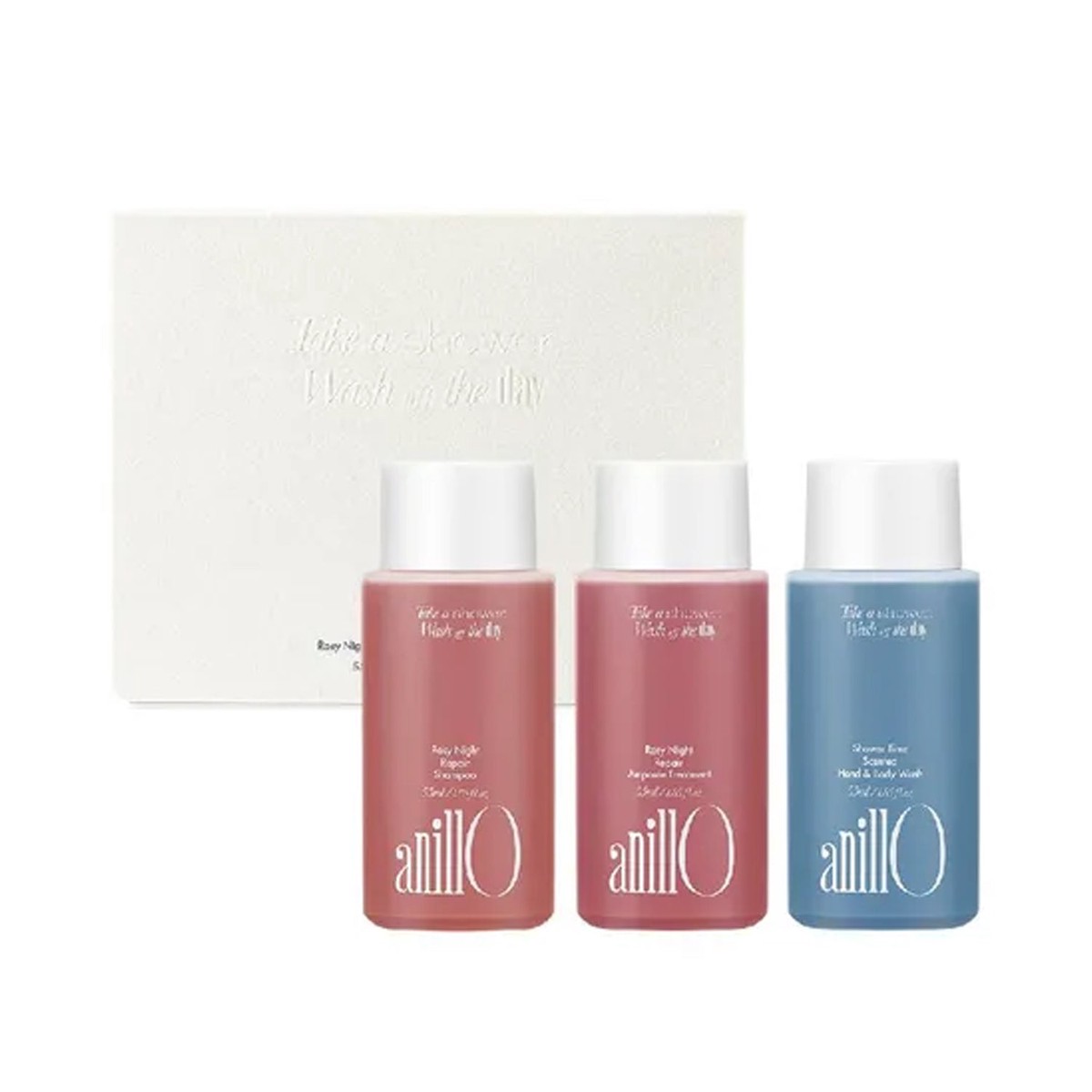 anillO Rosy Night Shower Time Travel Shower Set
