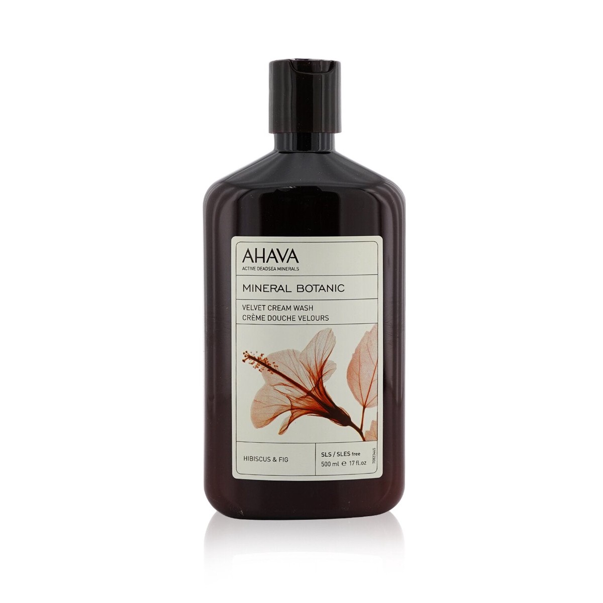 Ahava Mineral Botanic Velvet Cream Wash - Hibiscus Fig (Very Dry Skin) 500ml17oz