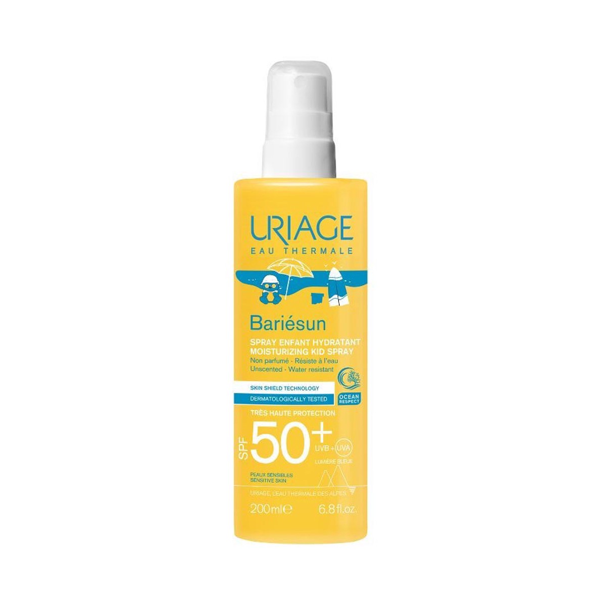 Uriage Barisun Moisturising Kid Spray SPF50 200ml
