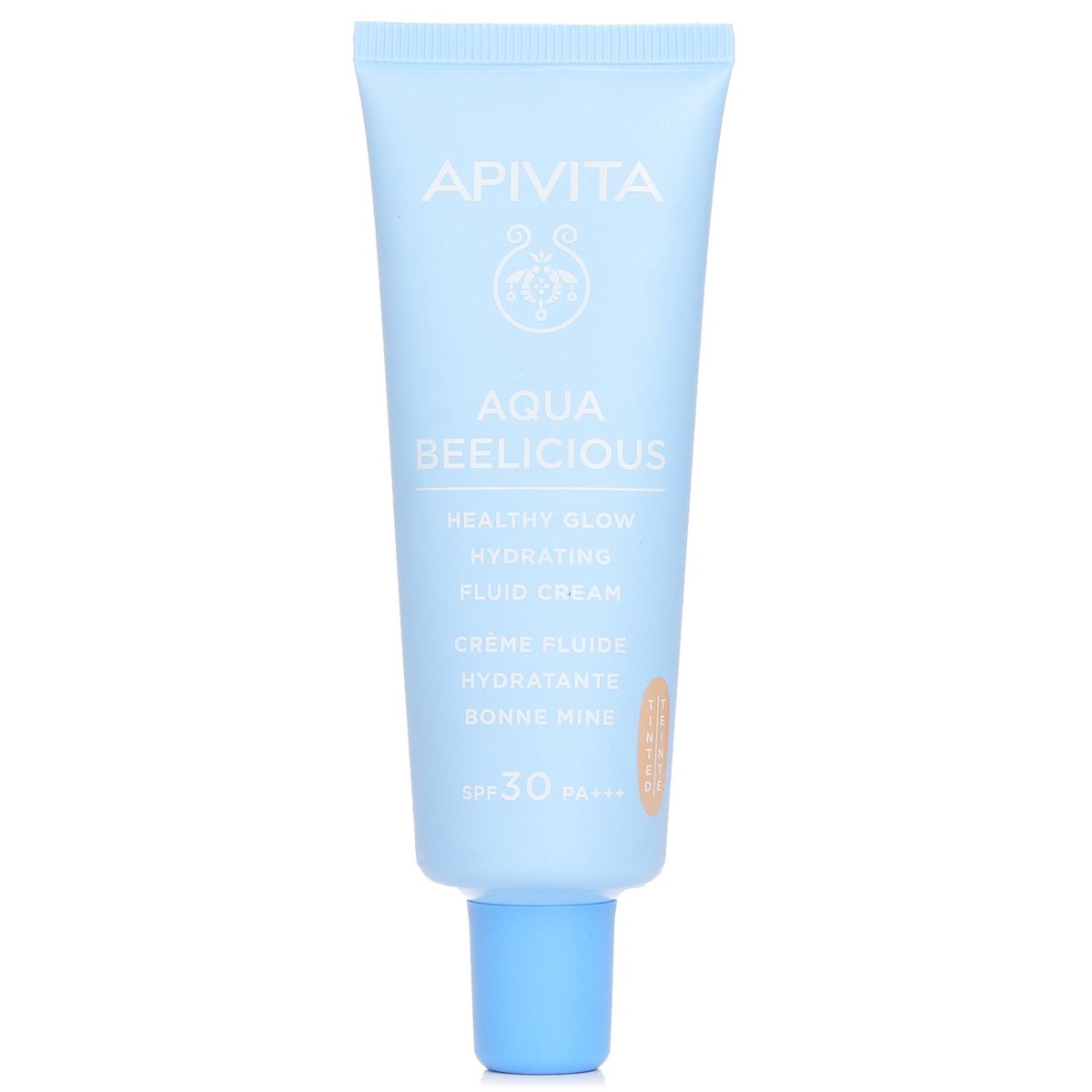 Apivita Aqua Beelicious Healthy Glow Hydrating Fluid Cream Tinted SPF 30 40ml