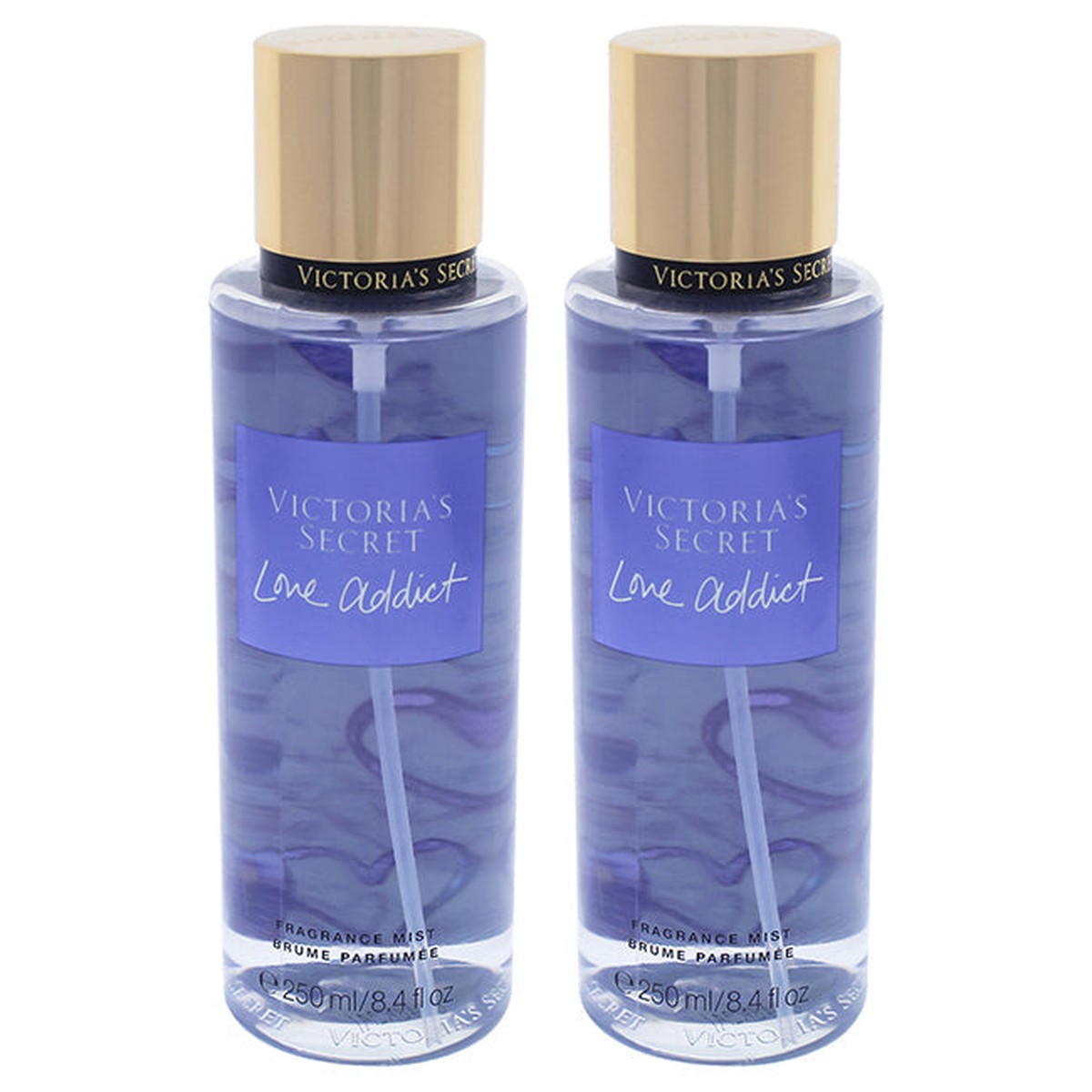 Victorias Secret Love Addict by Victorias Secret for Women - 84 oz Fragrance Mist - Pack of 2