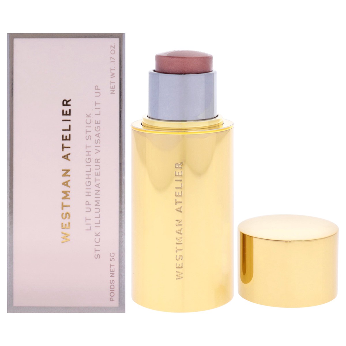 Westman Atelier Lit Up Highlight Stick - Brulee by Westman Atelier for Women - 017 oz Highlighter