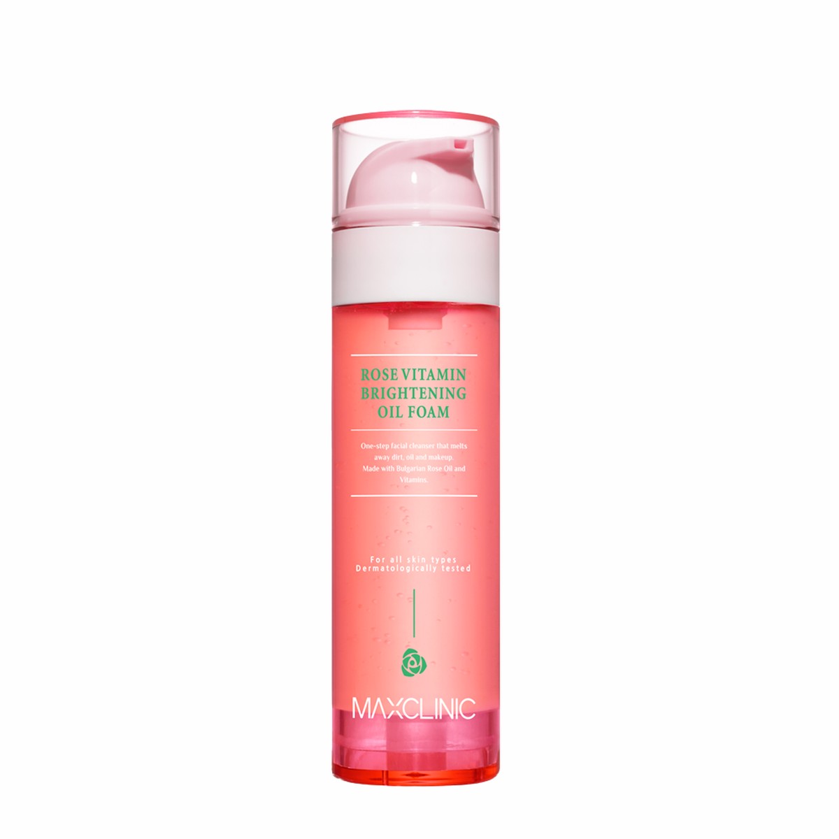 MAXCLINIC Rose Vitamin Brightening Oil Foam 110g