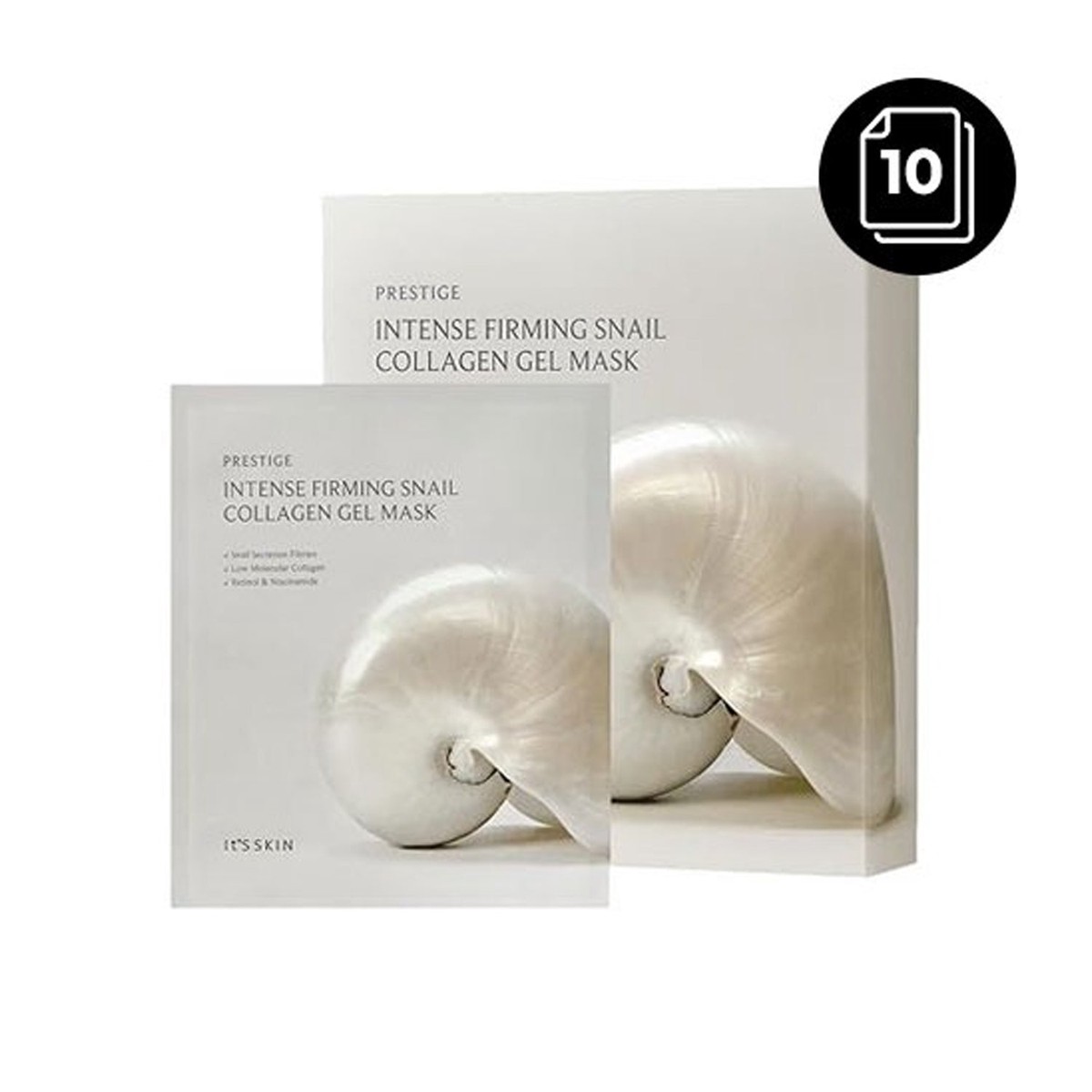 Its SKIN Prestige intense Firming Snail Collagen Gel Mask 10ea