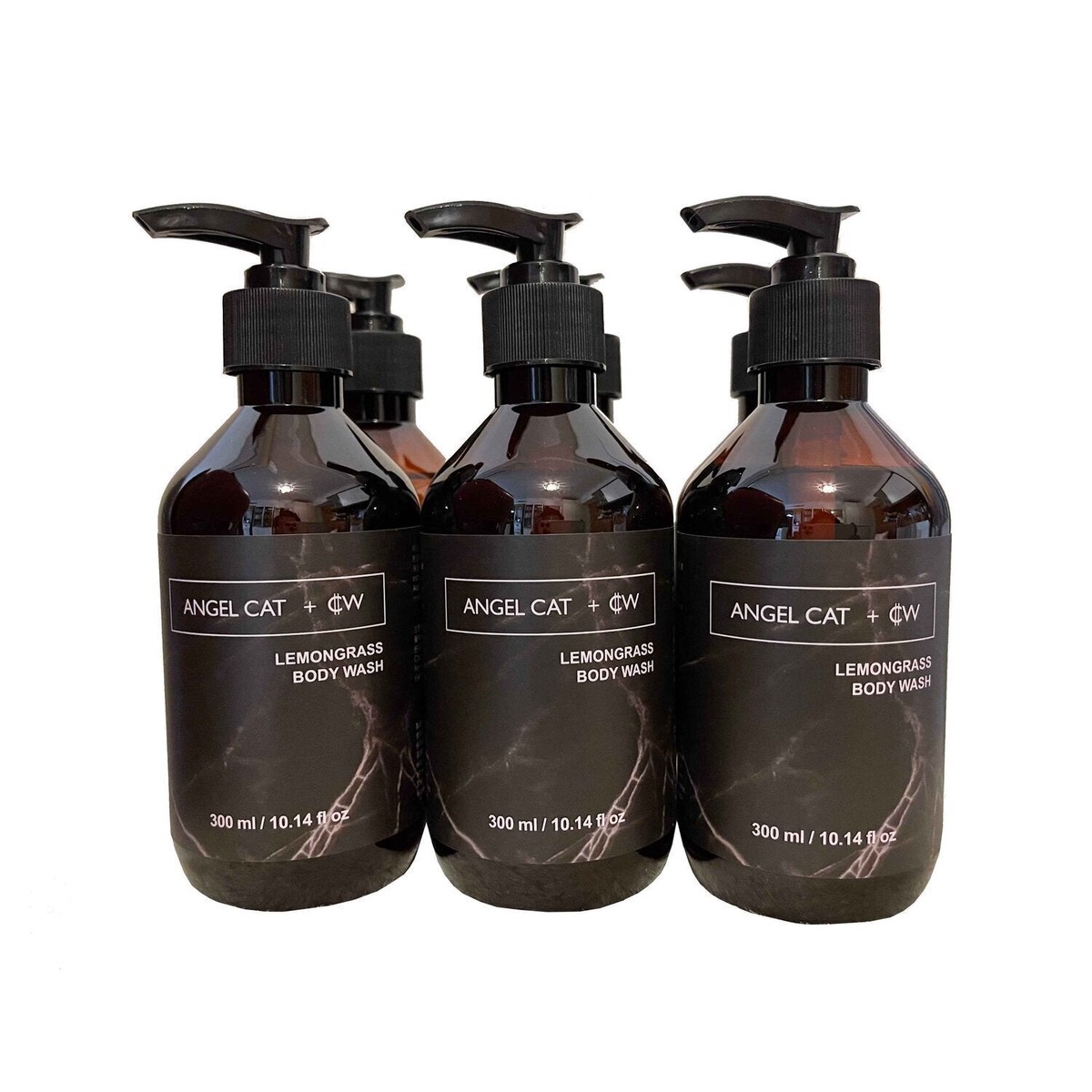 Angel Cat Lemongrass Body Wash 300ml (6 pcs Special pack) Fixed size
