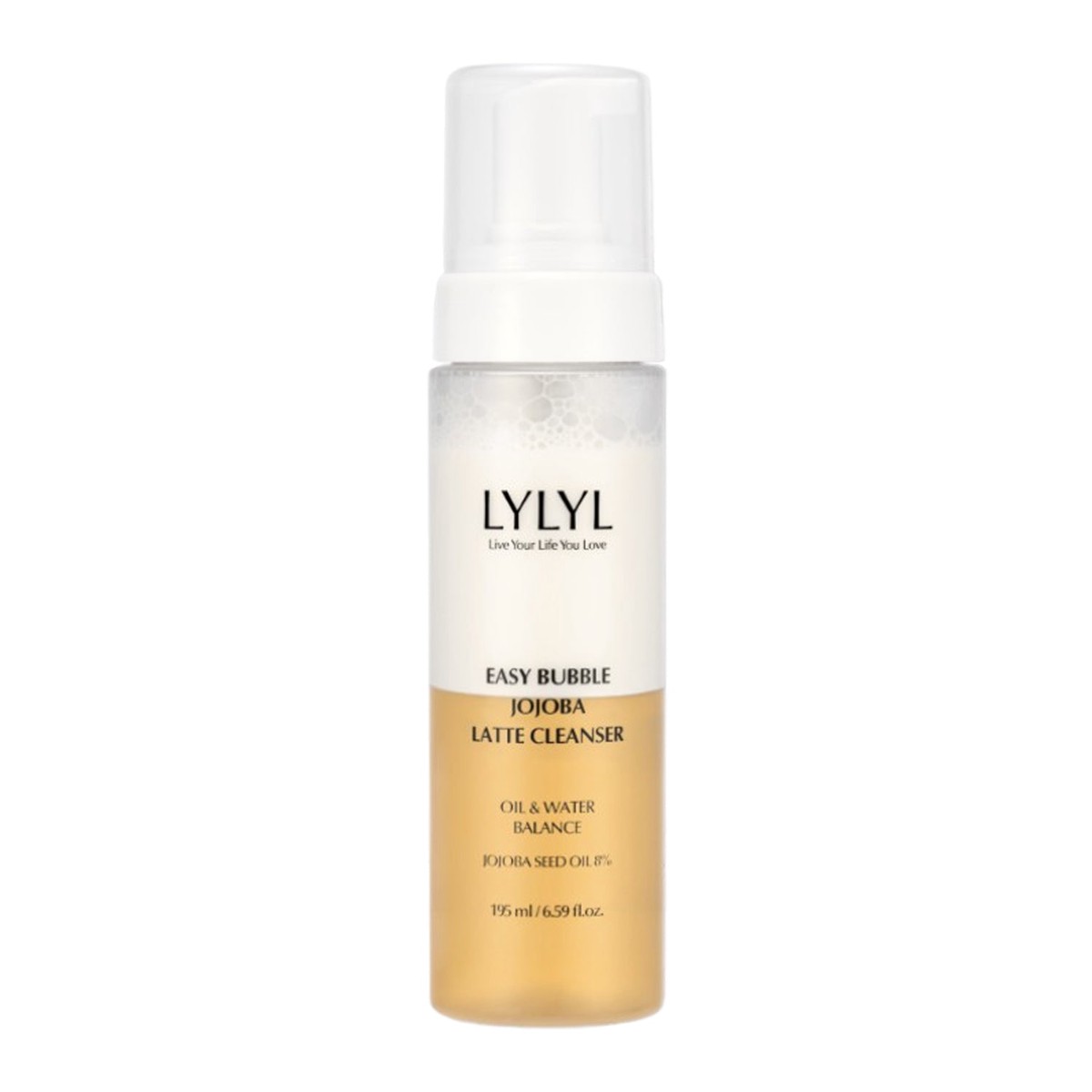 LYLYL Easy Bubble Jojoba Latte Cleanser 195ml