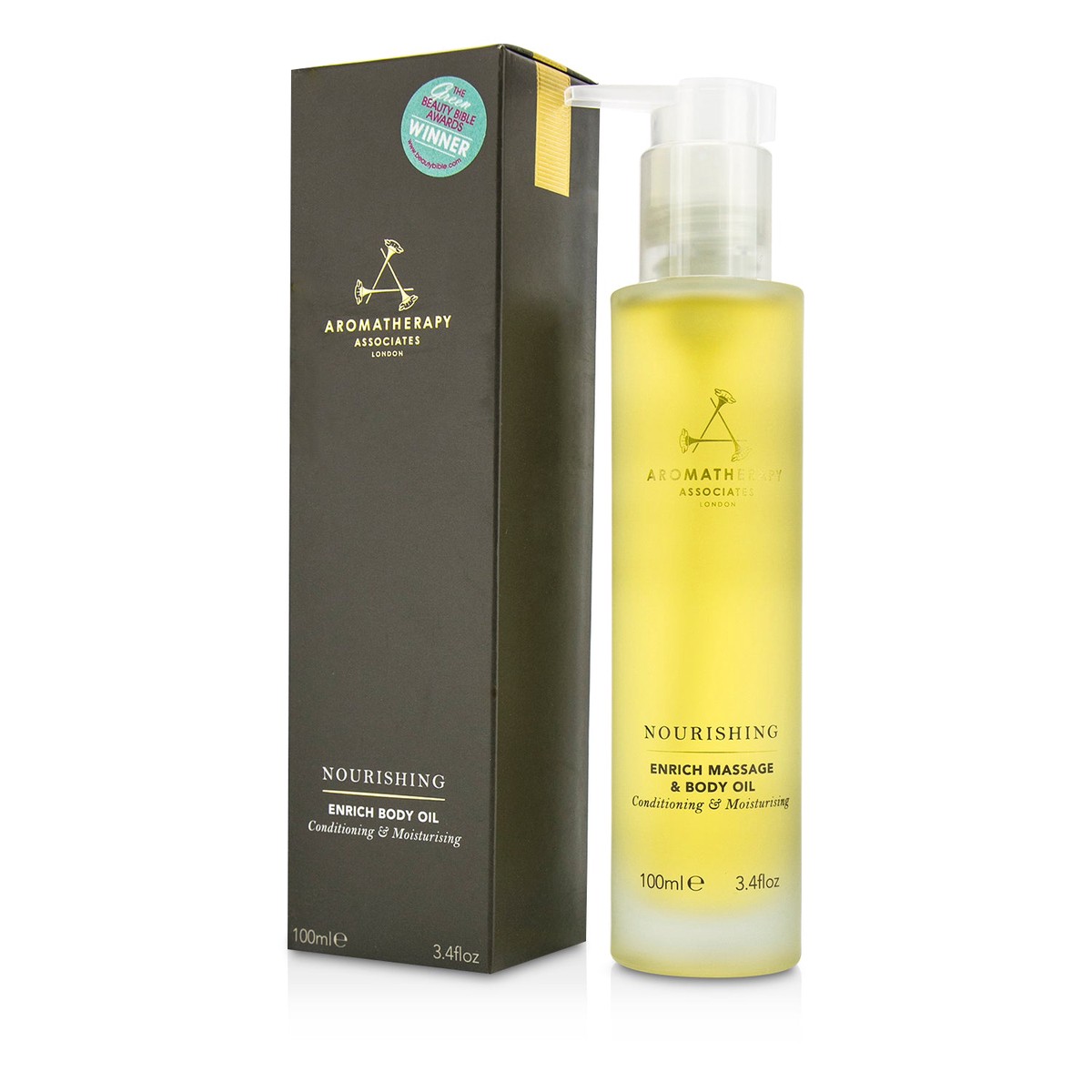 Aromatherapy Associates Nourishing - Enrich Massage Body Oil 100ml34oz