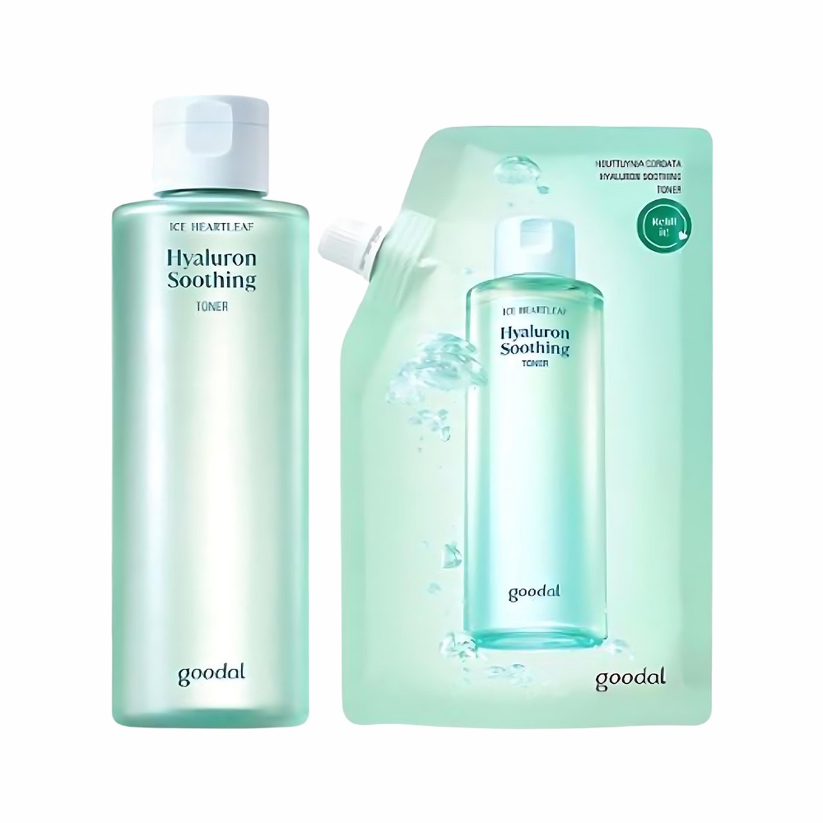 goodal Heartleaf Hyaluron Soothing Toner 350ml (350mL Refill)