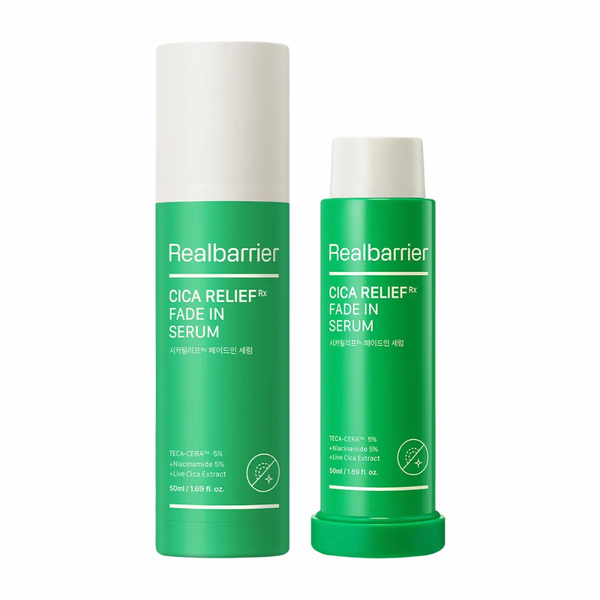 Real Barrier Cica Relief Rx Fade-In Serum 50ml (Main Product Refill)