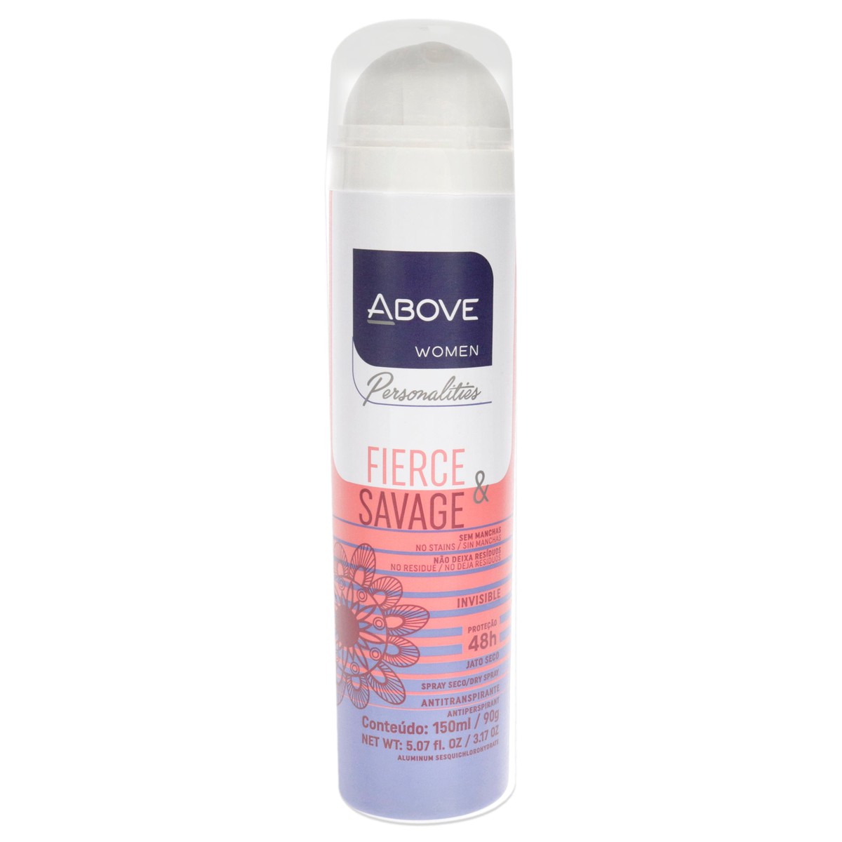 Above 48 Hours Personalities Antiperspirant Deodorant - Fierce and Savage by Above for Women - 317 oz Deodorant Spray