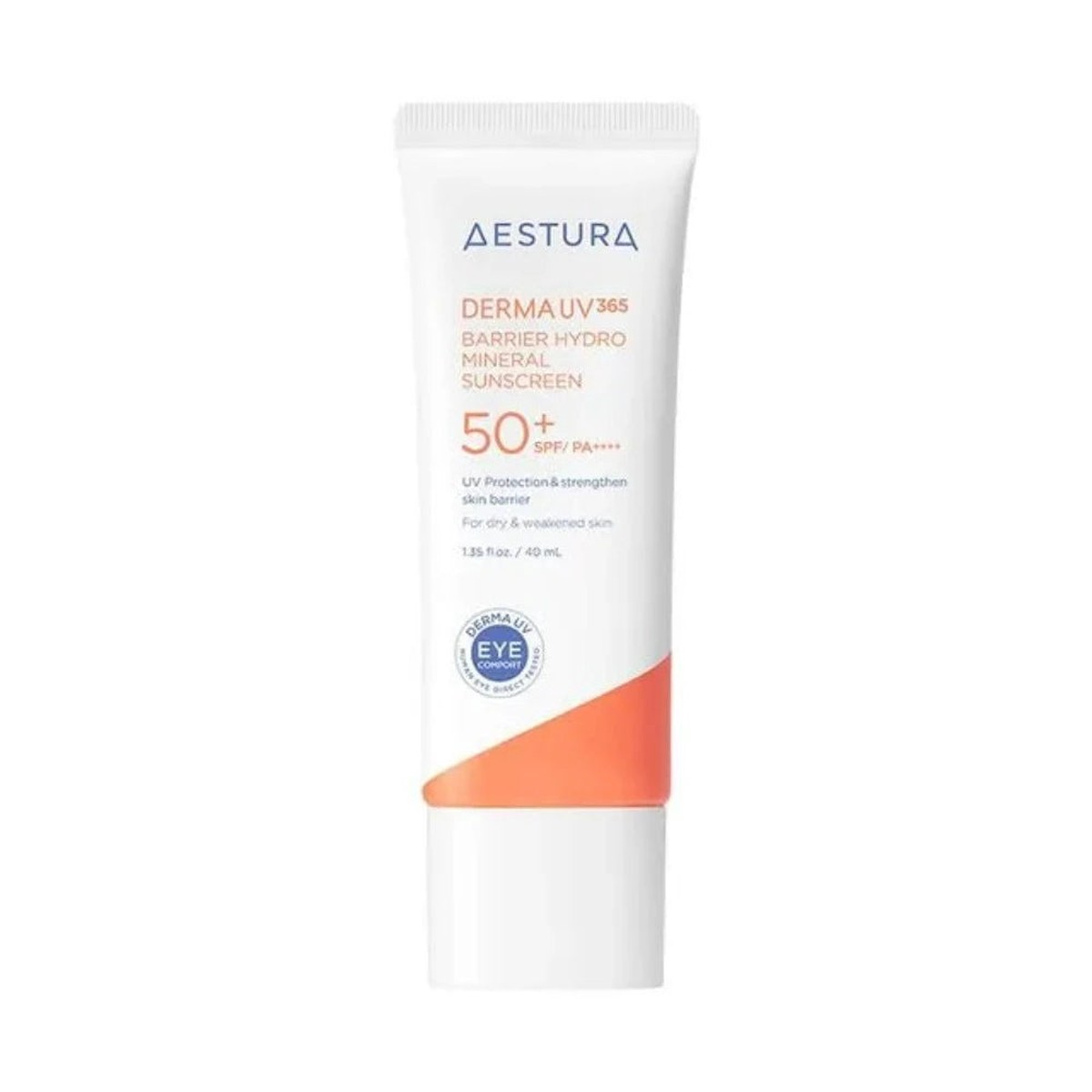 AESTURA Derma UV 365 Barrier Moisture Inorganic Sunscreen SPF50 PA 40ml