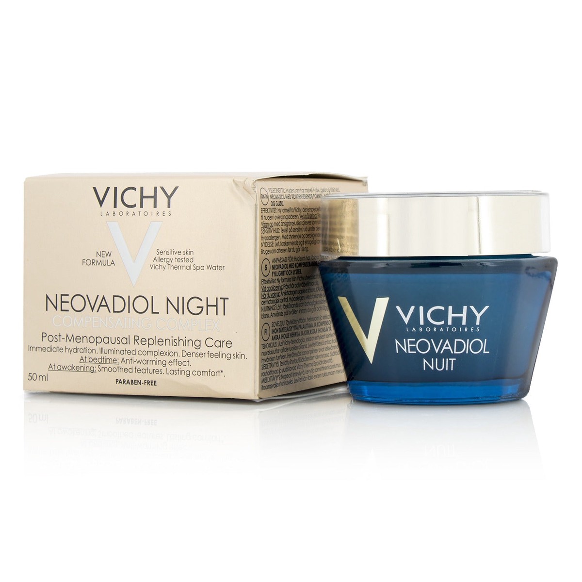 Vichy Neovadiol Night Compensating Complex Post-Menopausal Replensishing Care - For Sensitive Skin 50ml169oz