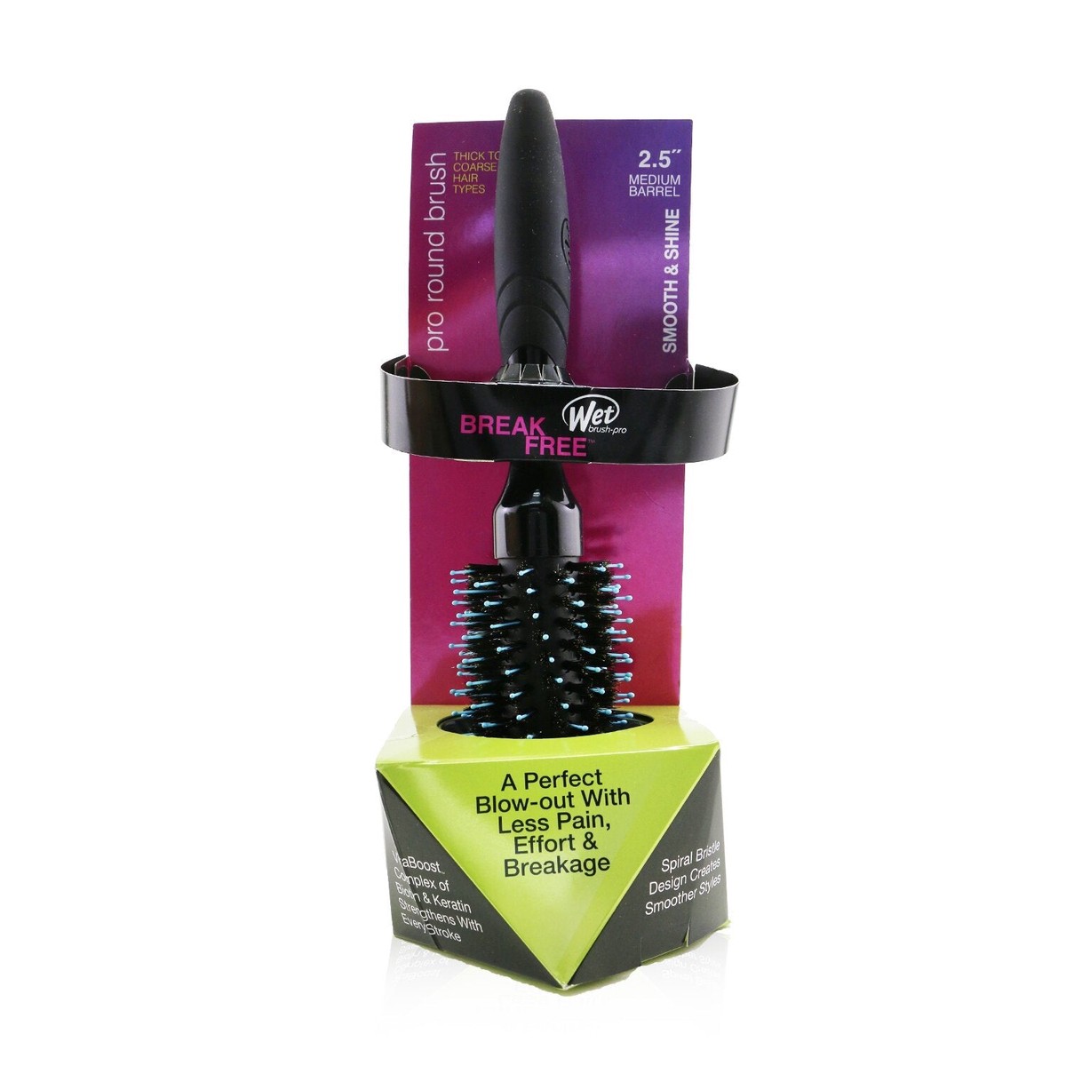 Wet Brush Pro Smooth Shine Round Brush - 25 Thick to Coarse Hair 1pc