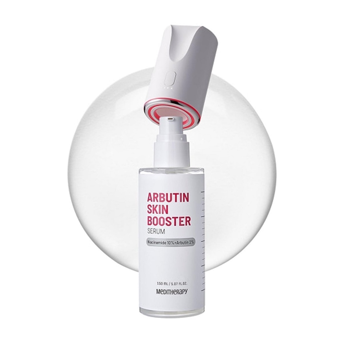 Meditherapy Arbutin Skin Booster Serum 150ml Device Set