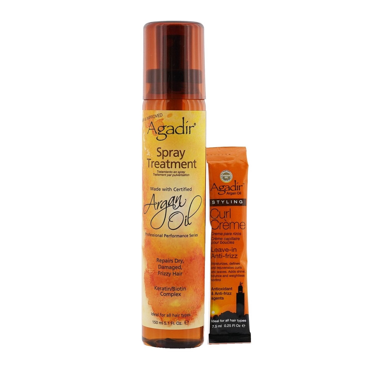 Agadir Argan Oil Spray Treatment (Ideal For All Hair Types) 150ml51oz