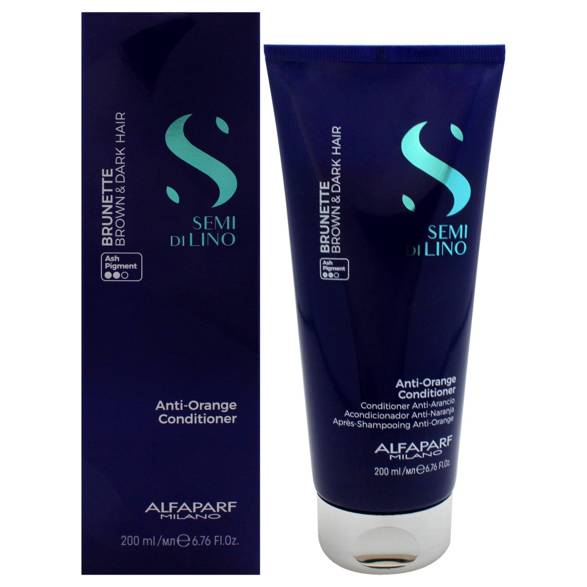 Alfaparf Milano Semi Di Lino Brunette Anti-Orange Conditioner by Alfaparf Milano for Unisex - 67 oz Conditioner