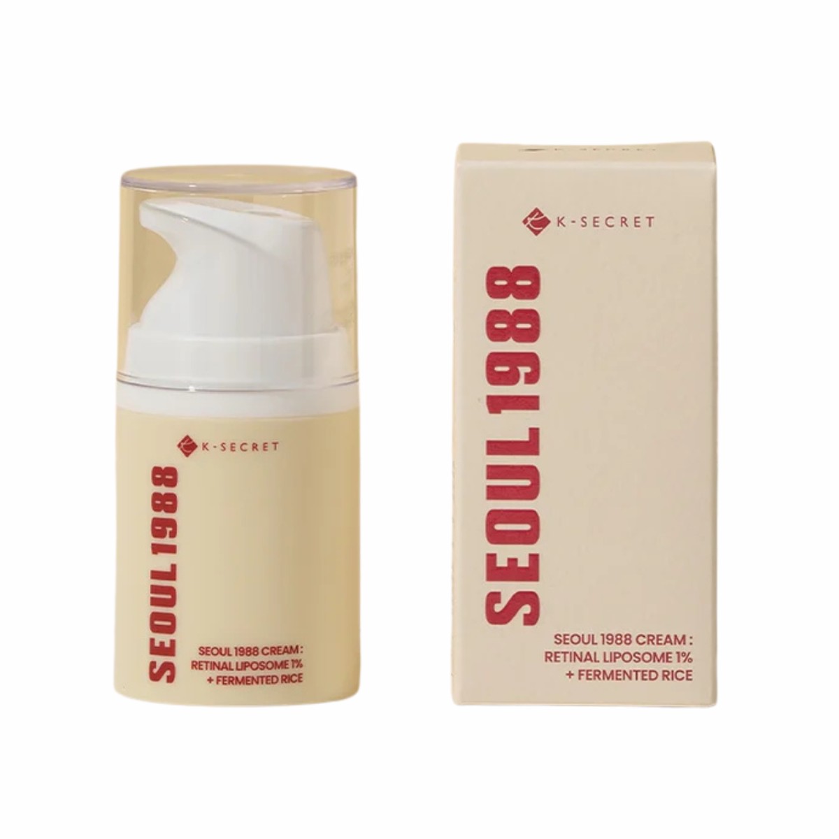 K-SECRET SEOUL 1988 Cream Retinal Liposome 1 Fermented Rice 50ml